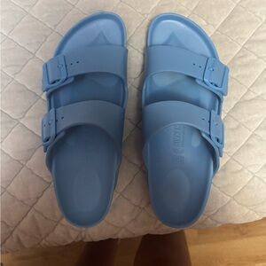 Blue Birkenstocks